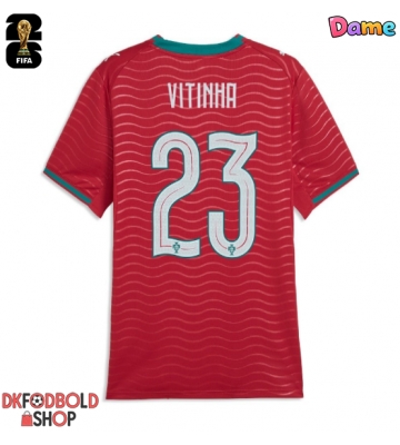 Portugal Vitinha #23 Hjemmebanetrøje Dame VM 2026 Kort ærmer